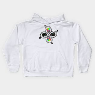 Windmills in the City - vMix Kids Hoodie